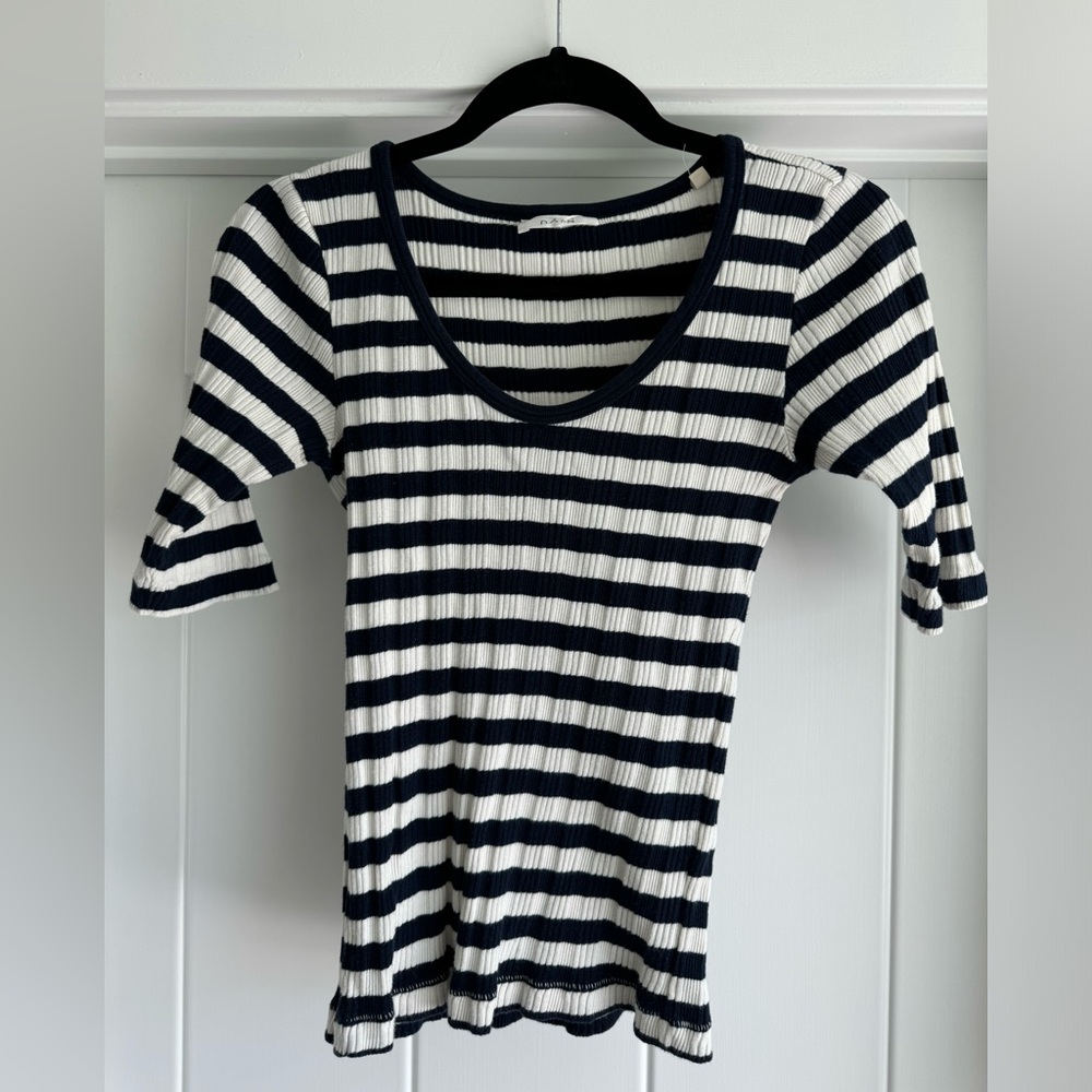 Doen stripe top medium